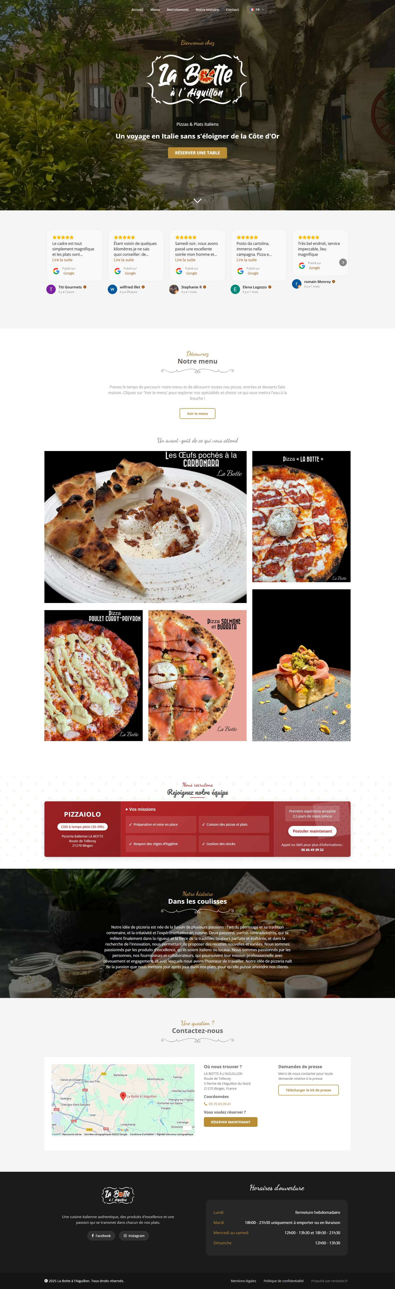 Pizzeria la Botte - aperçu long
